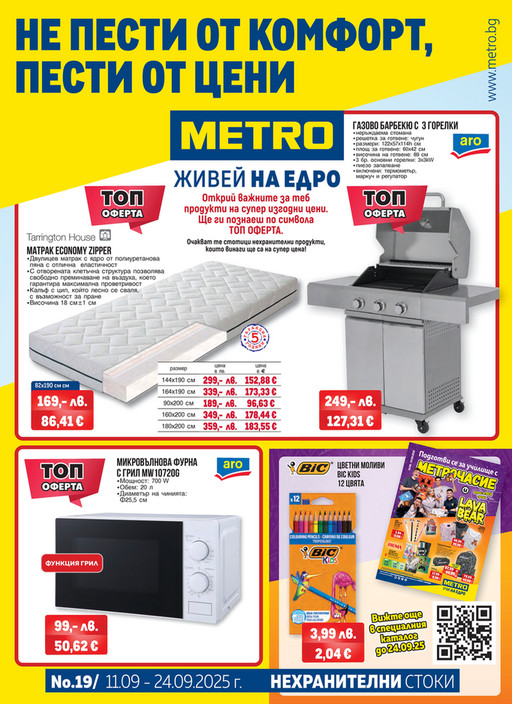 METRO промоции за професионалисти